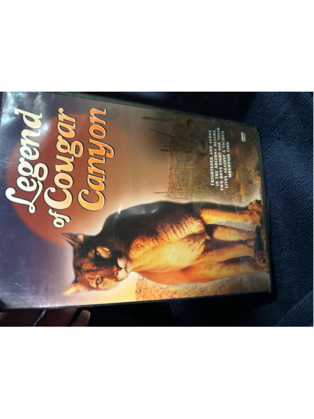 Legend of Cougar Canyon DVD GoodTimes Entertainment Standard One Size Brown